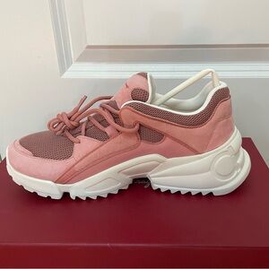 Last Pair!!!! Pink Skylar Sneaker from Salvatore Ferragamo